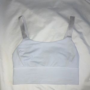 WHITE LULULEMON SPORTS BRA!!🌈🌈